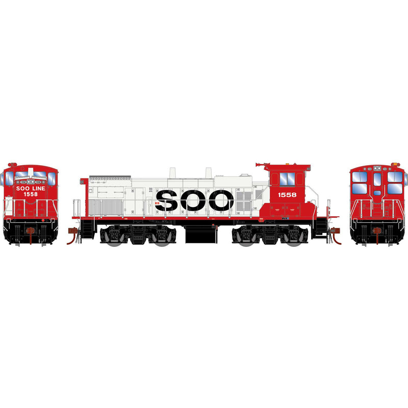 PREORDER Athearn Genesis ATHG66371 HO MP15AC Locomotive With DCC & Sound, SOO