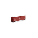 Athearn Genesis ATHG68945 HO 50' PC&F Smooth Side Box w/10'6" Door, BKTY