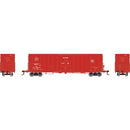 Athearn Genesis HO G68947 50' PC&F Smooth Side Box Car with 10'6" Door, Missouri-Kansas-Texas (BKTY)