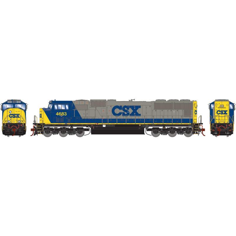 PREORDER Athearn Genesis ATHG71115 HO SD70M, CSX/YN2