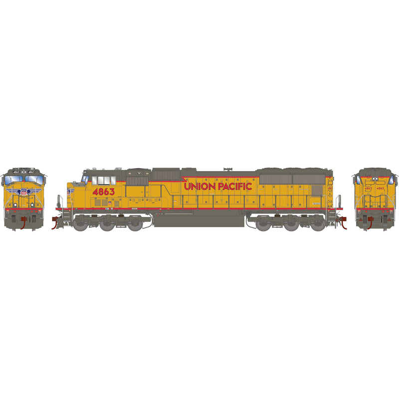 PREORDER Athearn Genesis ATHG71119 HO SD70M, UP/Flared