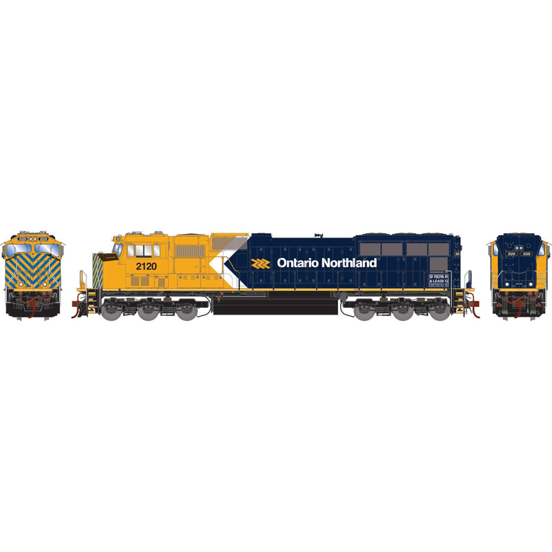 Athearn Genesis ATHG71125 HO SD70M, ONT/Flared
