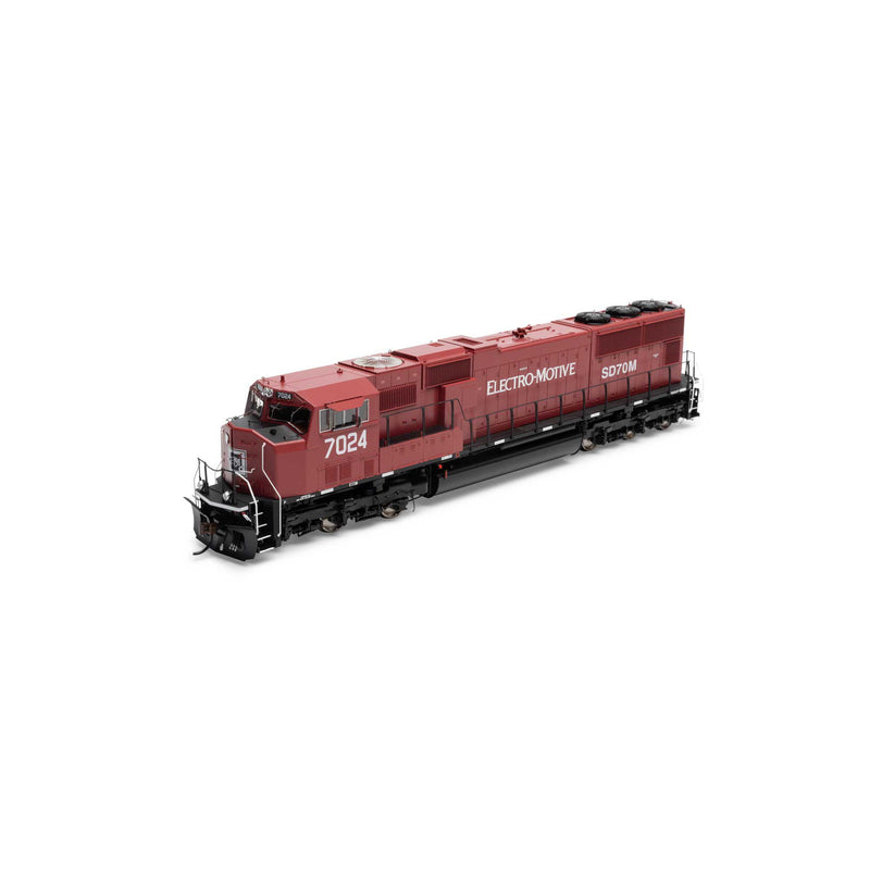 PREORDER Athearn Genesis ATHG71222 HO SD70M w/DCC & Sound, EMDX/Maroon/Black