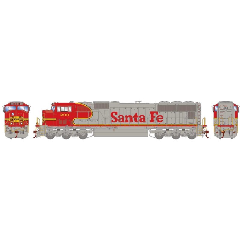 Athearn Genesis ATHG71227 HO SD75M w/DCC & Sound, ATSF