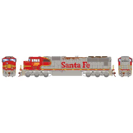 Athearn Genesis HO G71232 SD75M, Weathered Burlington Northern Santa Fe