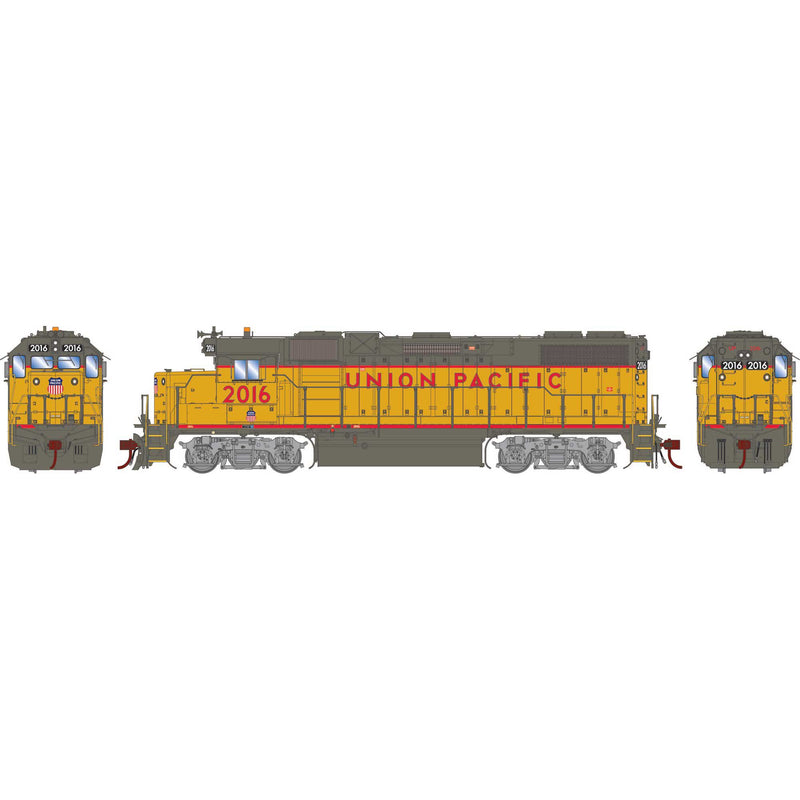 PREORDER Athearn Genesis ATHG71835 HO GP38-2 w/DCC & Sound, UP