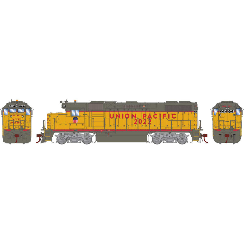 PREORDER Athearn Genesis ATHG71836 HO GP38-2 w/DCC & Sound, UP