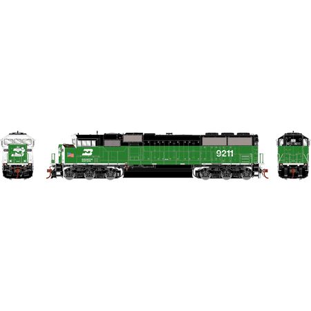 Athearn Genesis HO G75538 SD60M Tri-Clops, Burlington Northern