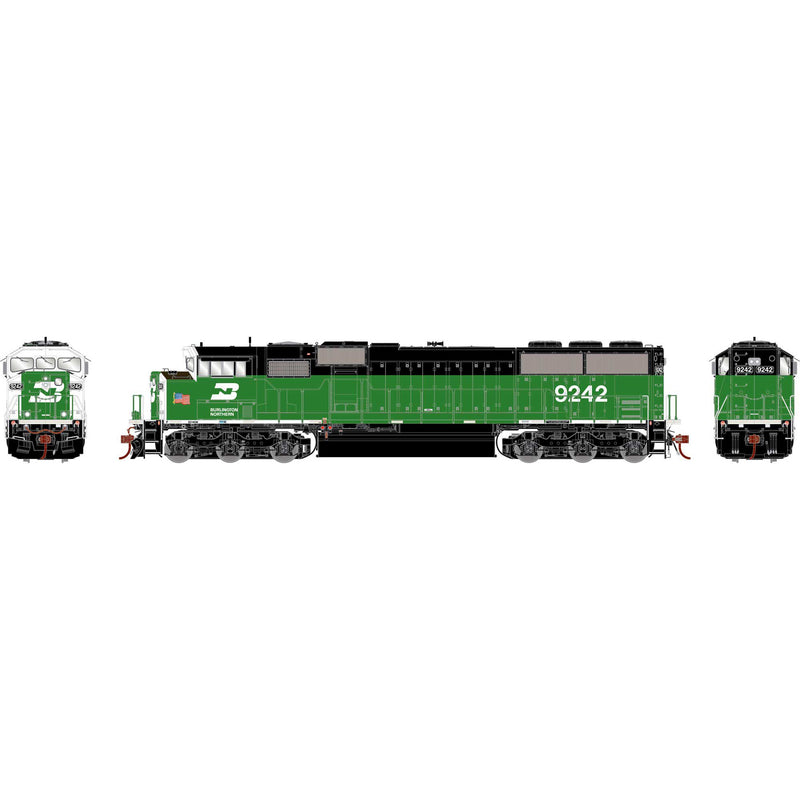 PREORDER Athearn Genesis ATHG75540 HO SD60M Tri-Clops, BN