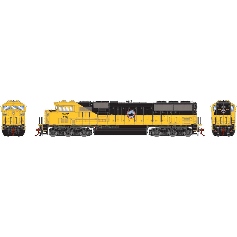 Athearn Genesis ATHG75545 HO SD60M Tri-Clops, WAMX