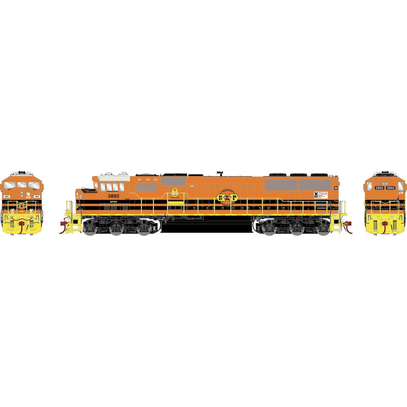 PREORDER Athearn Genesis ATHG75548 HO SD60M Tri-Clops, BPRR