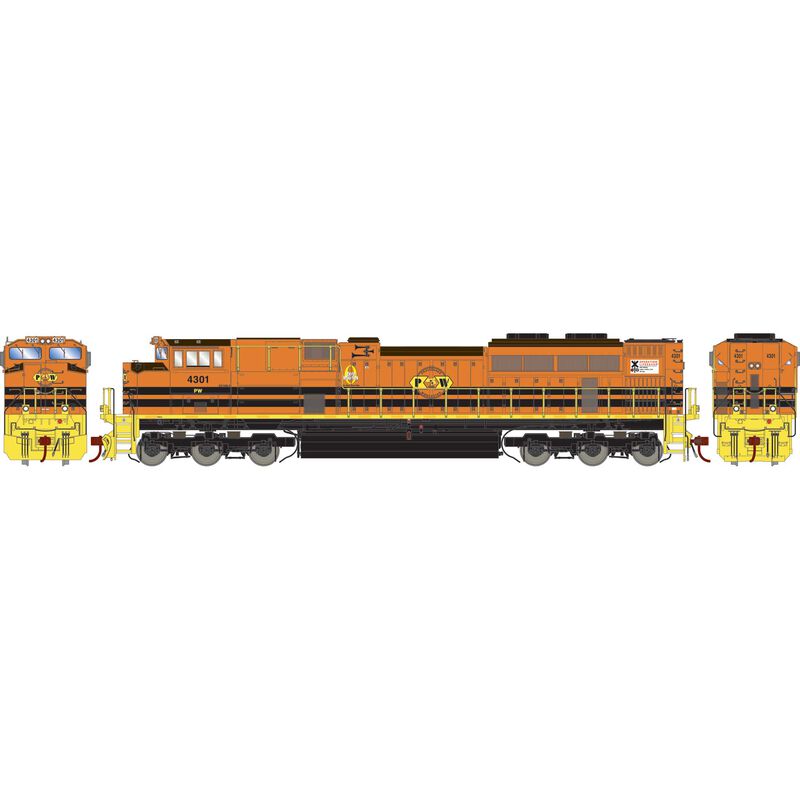 PREORDER Athearn Genesis ATHG75564 HO SD70M-2 Locomotive, P&W