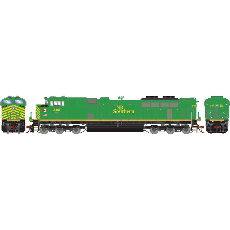 PREORDER Athearn Genesis ATHG75666 HO SD70M-2 Locomotive With DCC & Sound, NBSR