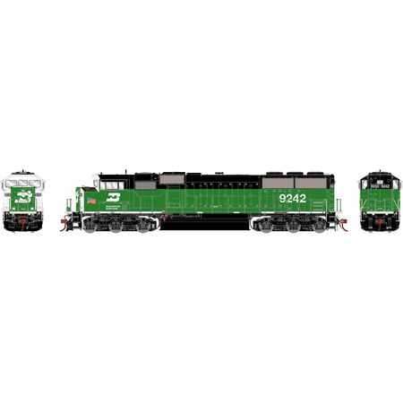 Athearn Genesis HO G75640 SD60M Tri-Clops, Burlington Northern