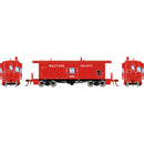 Athearn Genesis HO G78400 Bay Window Caboose with Lights and Sound, Western Pacific