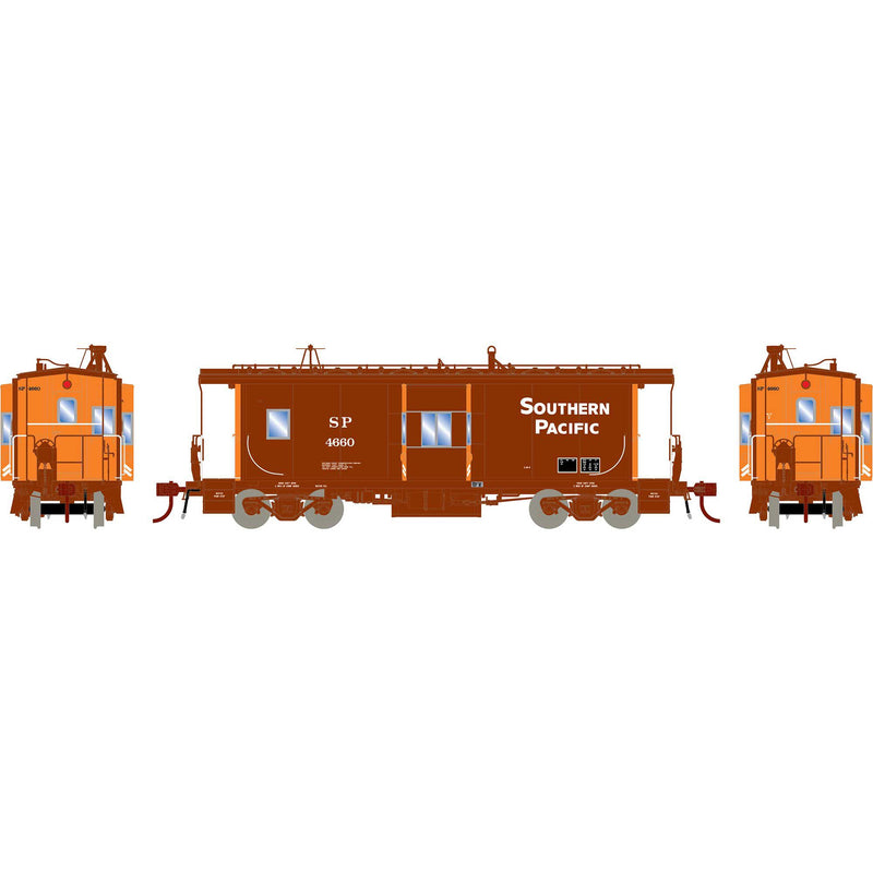 PREORDER Athearn Genesis ATHG78592 HO Bay Window Caboose w/Lights,SP