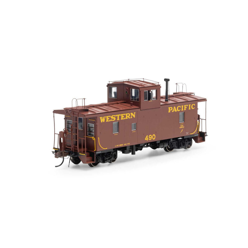 Athearn Genesis HO G79040 ICC Caboose with Lights and Sound, Western Pacific