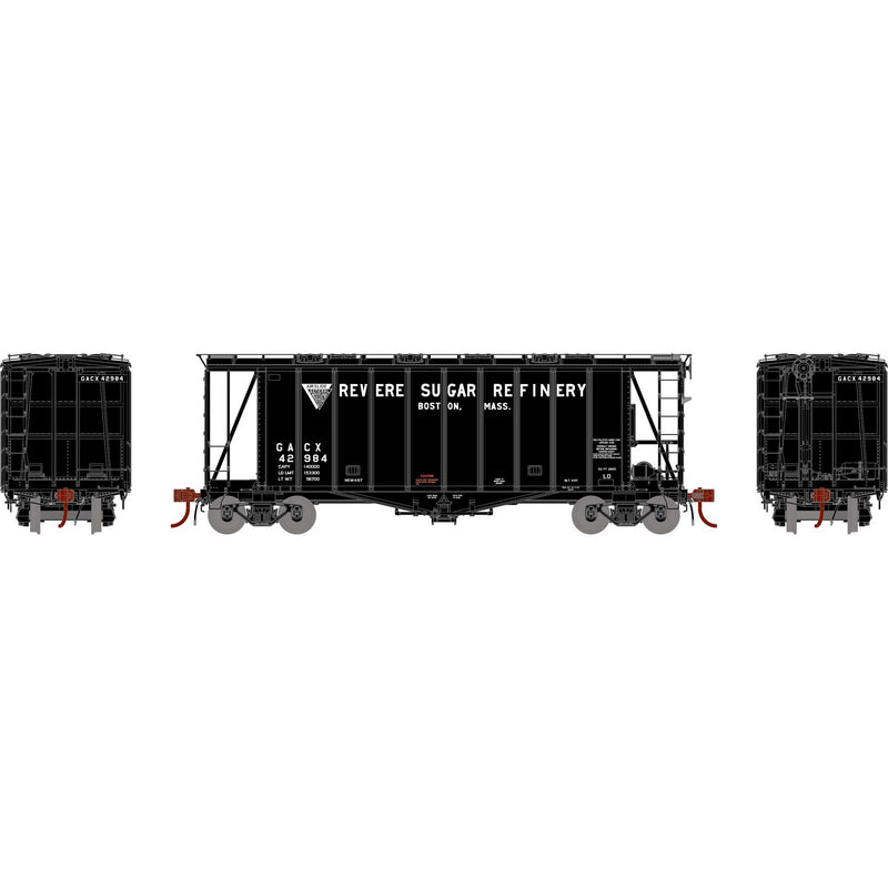 Athearn Genesis ATHG87643 HO GATC 2600 Airslide Hopper, Revere/GACX