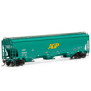Athearn Genesis HO G97155 Trinity 3-Bay Hopper, AGP