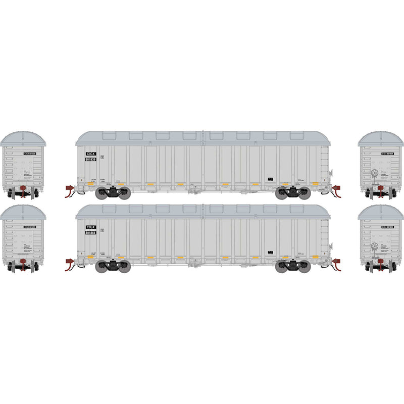 PREORDER Athearn Genesis ATHGN12564 N NSC 6400 Gondola w/Cover,CIGX