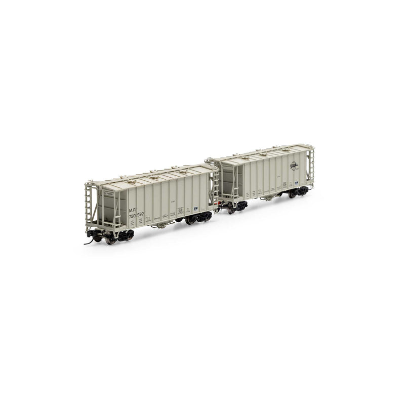 Athearn Genesis ATHGN23381 N GATC 2600 Airslide Hopper,MP/Drawbar