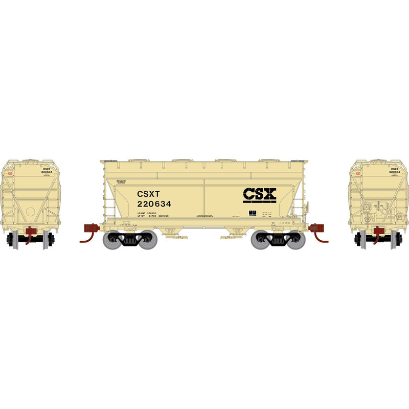 PREORDER Athearn Genesis ATHGN24680 N ACF 2970 Covered Hopper, CSXT