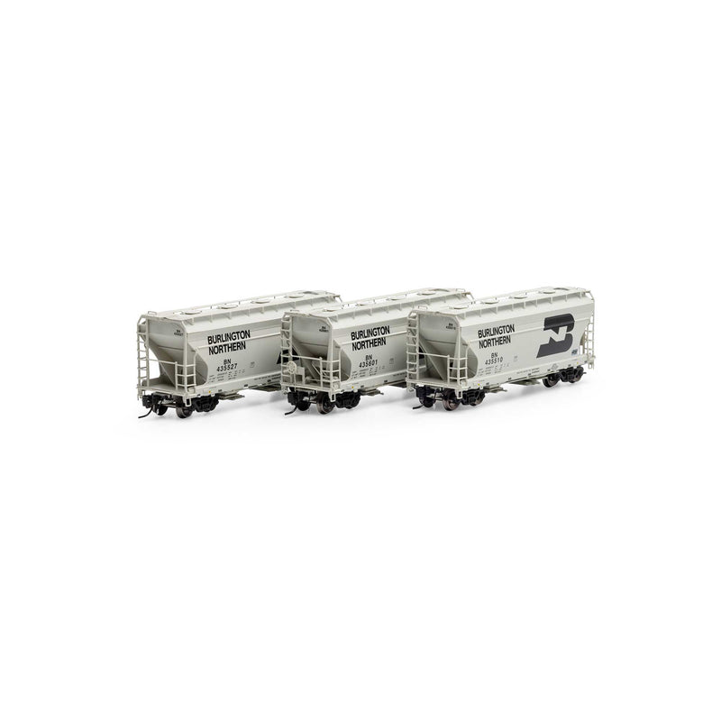 PREORDER Athearn Genesis ATHGN24688 N ACF 2970 Covered Hopper, BN (3)