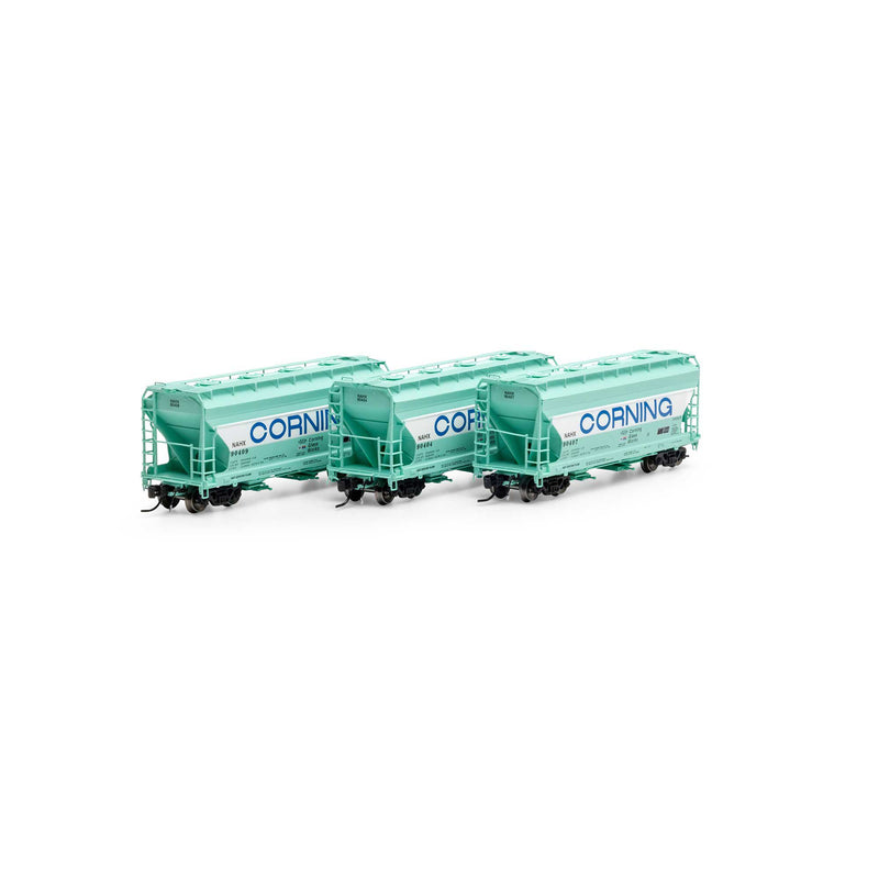 PREORDER Athearn Genesis ATHGN24694 N ACF 2970 Covered Hopper, NAHX (3)