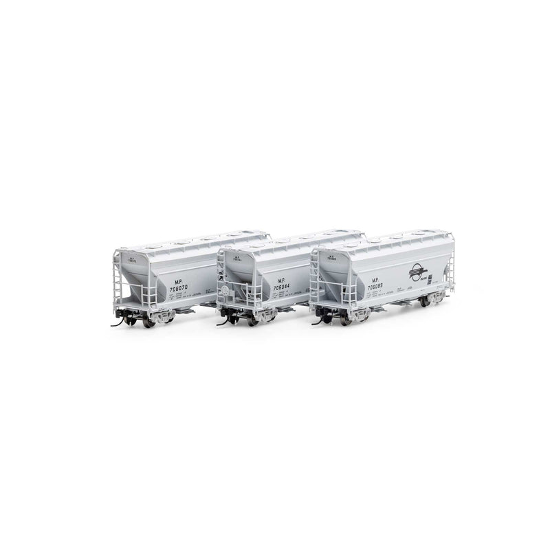 Athearn Genesis ATHGN24697 N ACF 2970 Covered Hopper, MP (3)