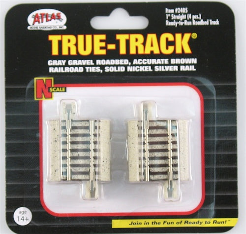 Atlas N 2405 Code 65 True-Track 1" Straight (4)