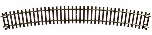 Atlas HO 536 Code 83 24" Radius Curve Track (6)