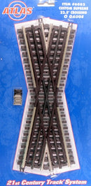 Atlas O 6082 22.5-Degree Track Crossing