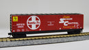 Value Trains USA N N10218 50'6" ACF Boxcar, Atchison Topeka & Santa Fe SFRB Super Shock Control Scheme