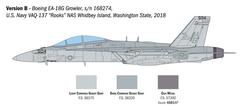 Italeri 2824 - SCALE 1 : 48 EA-18G Growler