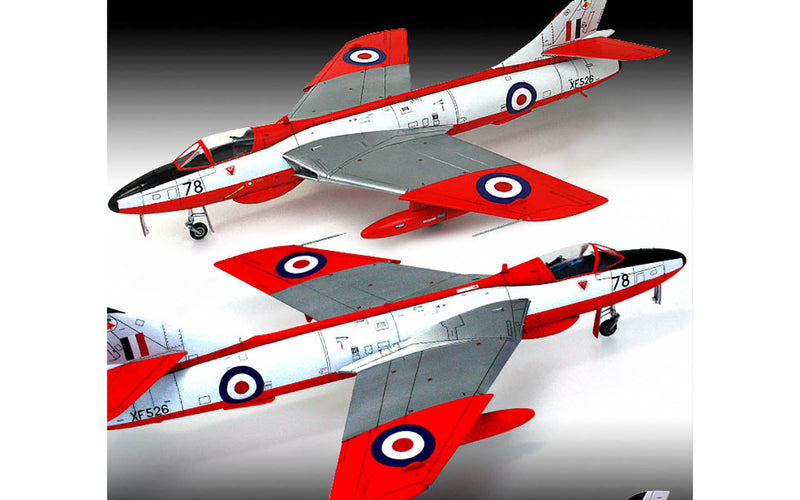 Academy Models 12312 RAF & EXPORT HAWKER HUNTER 1:48