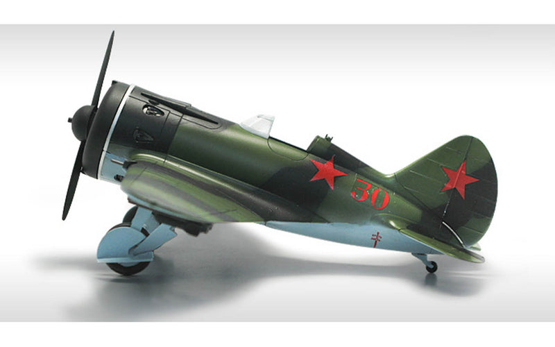 Academy Models 12314 Polikarpov I-16 Type 24 -- Plastic Model Airplane Kit -- 1/48 Scale