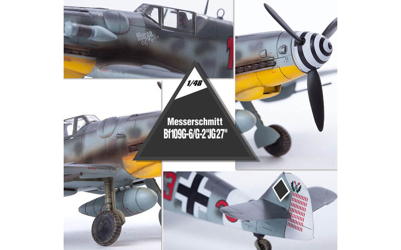 Academy Models [1/48] 12321 Messerschmitt Bf109G-6/G-2 "JG 27"