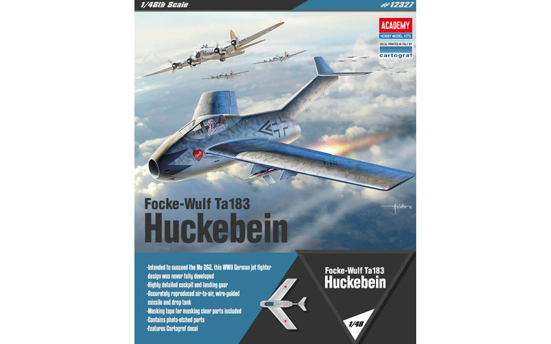 Academy Models [1/48] 12327 Focke-Wulf Ta-183 Huckebein(Released Apr,2018)