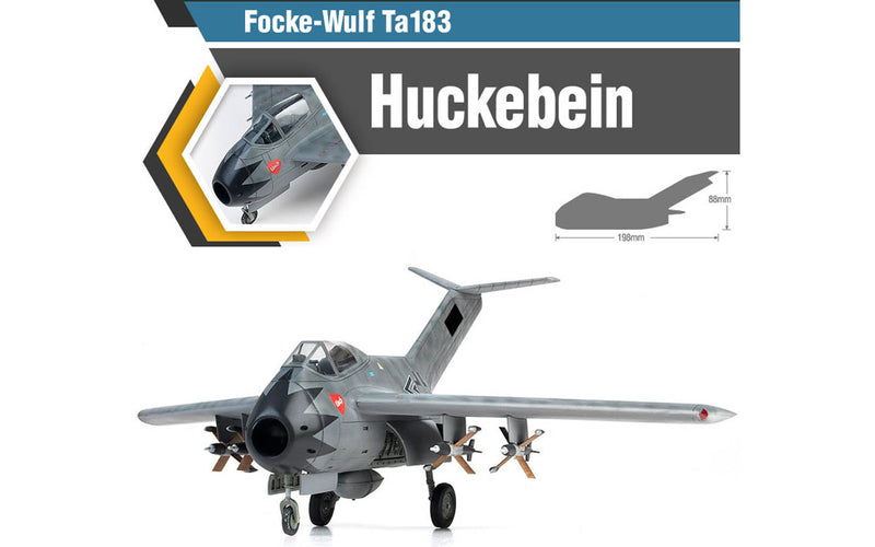 Academy Models [1/48] 12327 Focke-Wulf Ta-183 Huckebein(Released Apr,2018)