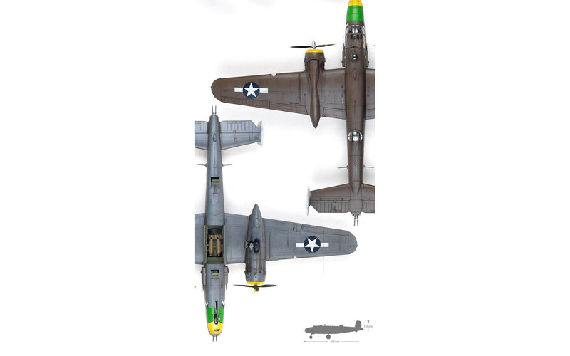 Academy Models 12328 USAAF B-25D "Pacific Theatre"(Released May,2019) 1/48th