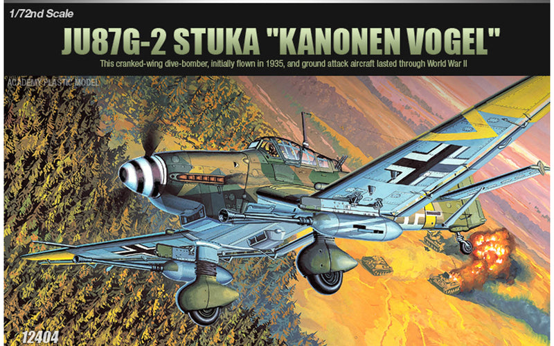 Academy Models [1/72] 12404 JU87G-2 STUKA "KANONEN VOGEL"