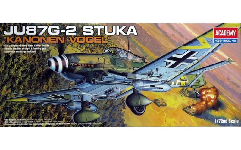 Academy Models [1/72] 12404 JU87G-2 STUKA "KANONEN VOGEL"