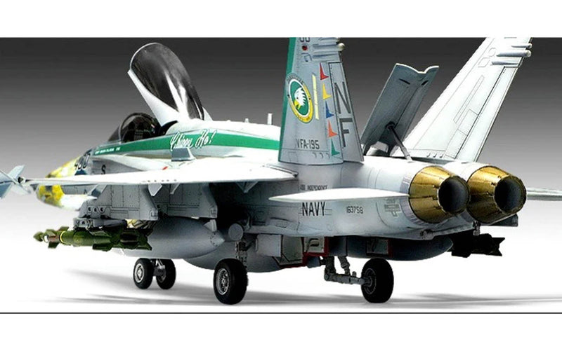 Academy Models 12432 F/A-18C Chippy Ho -- Plastic Model Airplane Kit -- 1/72 Scale