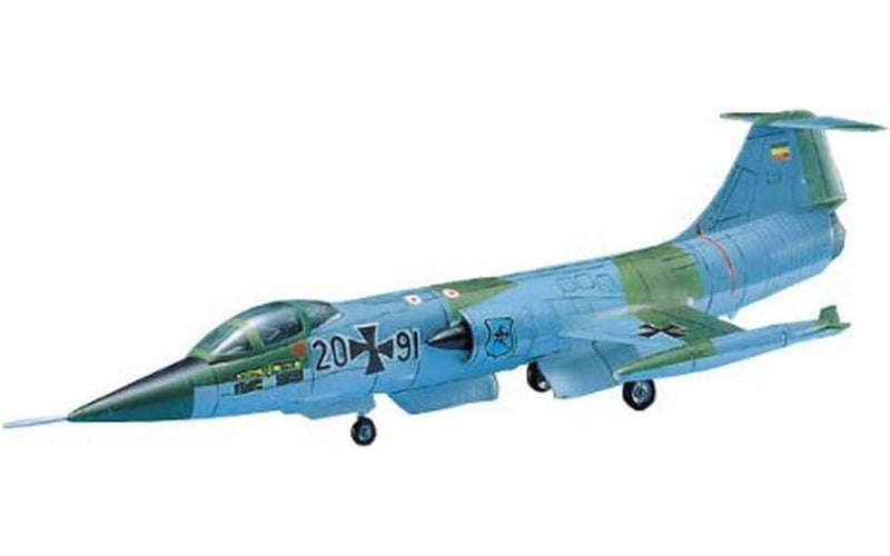 Academy Models 12443 German F104G Starfighter Aircraft -- Plastic Model Airplane Kit -- 1/72 Scale