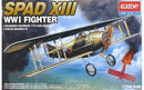 Academy Models 12446 SPAD XIII WWI FIGHTER 1:72