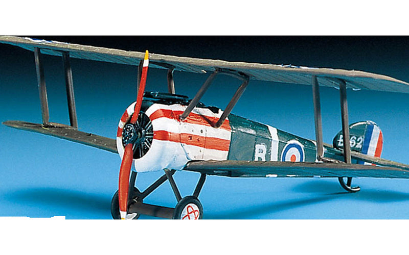 Academy Models 12447 Sopwith Camel WWI RAF Fighter -- Plastic Model Airplane Kit -- 1/72 Scale