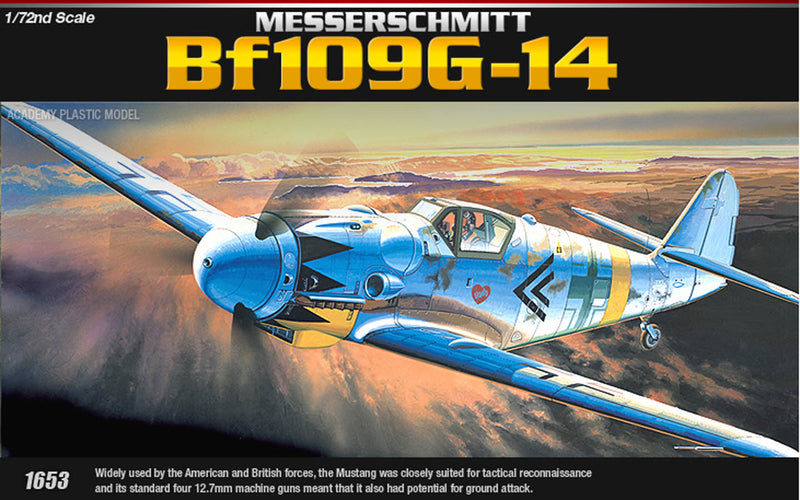 Academy Models 12454 Bf-109G-14 MESSSERSCHMITT 1:72