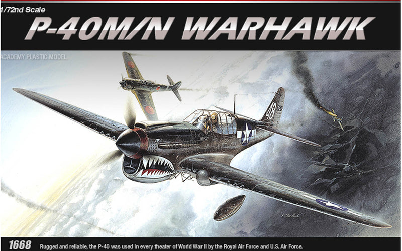 Academy Models 12465 P-40M/N WARHAWK 1:72