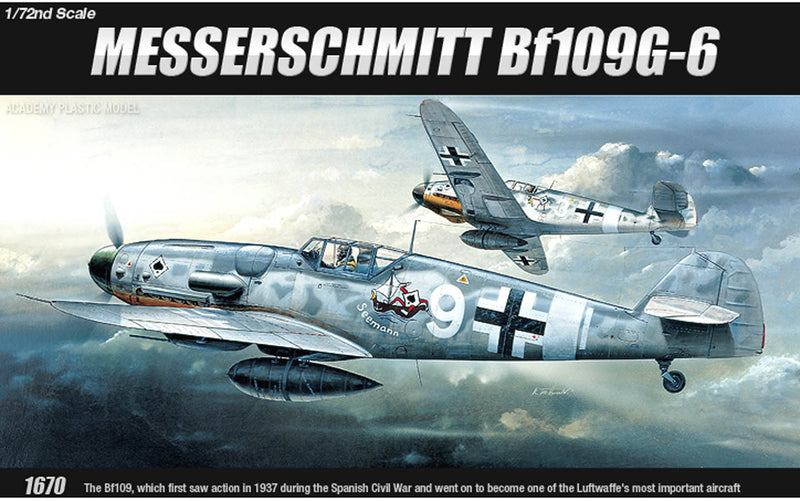 Academy Models 12467 BF109G-6 1/72