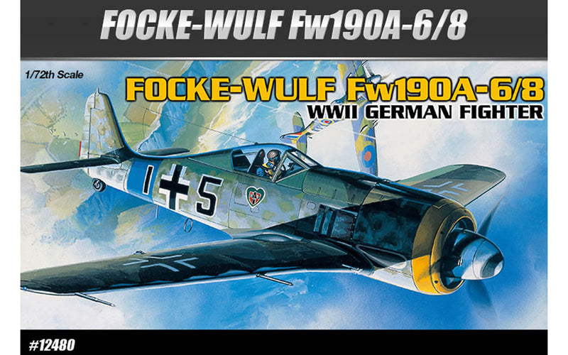 Academy Models 12480 FOCKE WULF Fw-190A 1:72 12480